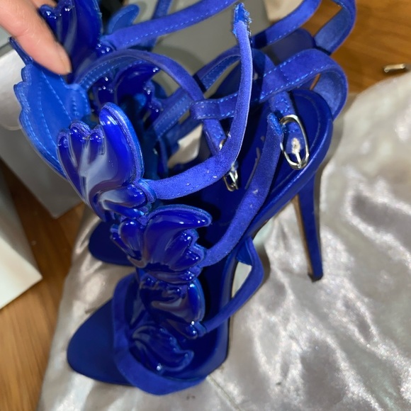 Giuseppe Zanotti Royal Blue Heels - Picture 6 of 7